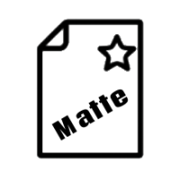 Матовий папір — фотопапір 180–230 г/м², 10x15, А4