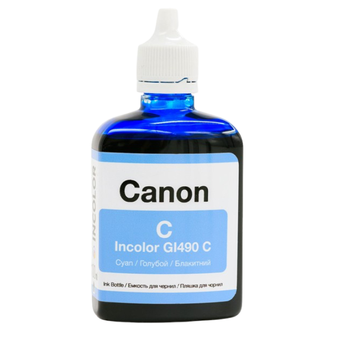 Комплект чорнил InColor для Canon Pixma G1411 (4×90 мл) — водорозчинні B/C/M/Y