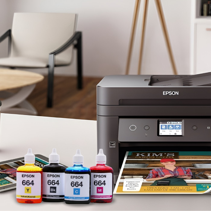 Набір чорнил InColor для Epson (4×90 мл) — водорозчинні BK/C/M/Y