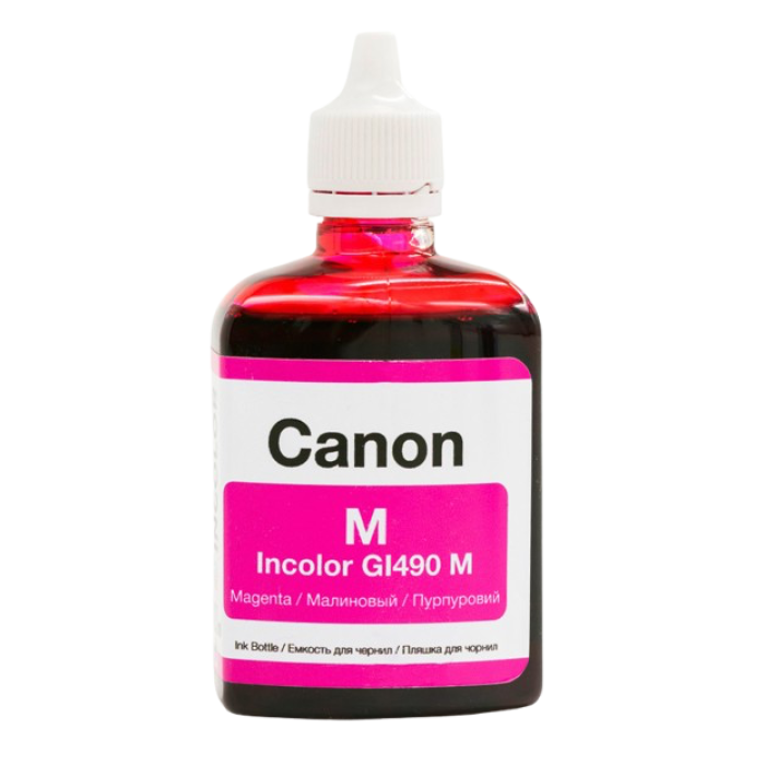 Комплект чорнил InColor для Canon Pixma G1411 (4×90 мл) — водорозчинні B/C/M/Y