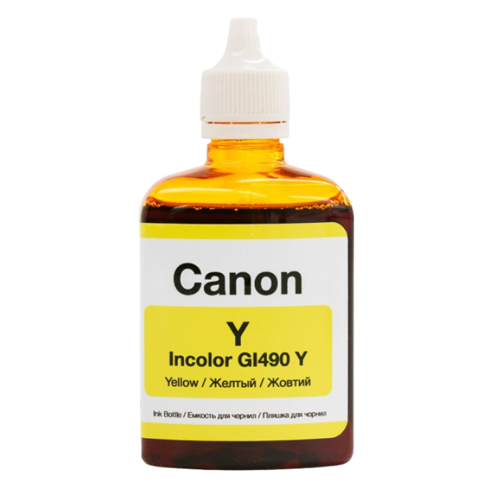 Комплект чорнил InColor для Canon Pixma G1411 (4×90 мл) — водорозчинні B/C/M/Y